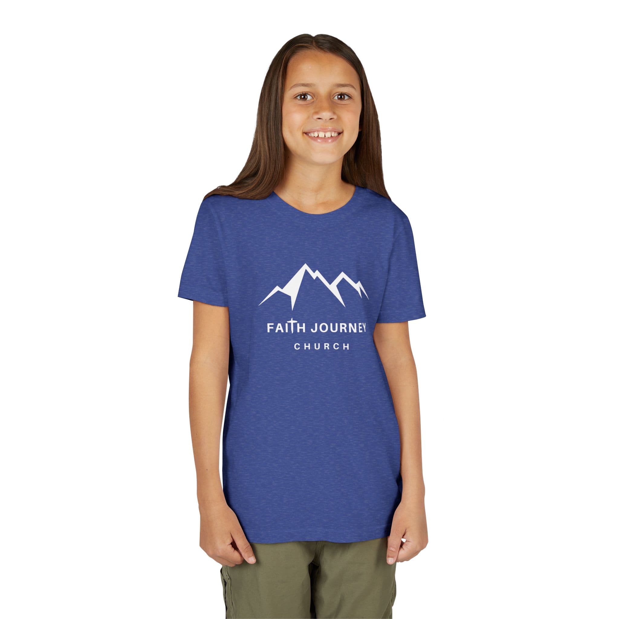 Faith Journey Kids Short Sleeve Tee - Motivational Shirt for Kids, Great for Church Events, Inspirational Gift, Casual Wear, Outdoor [...] - Image 22