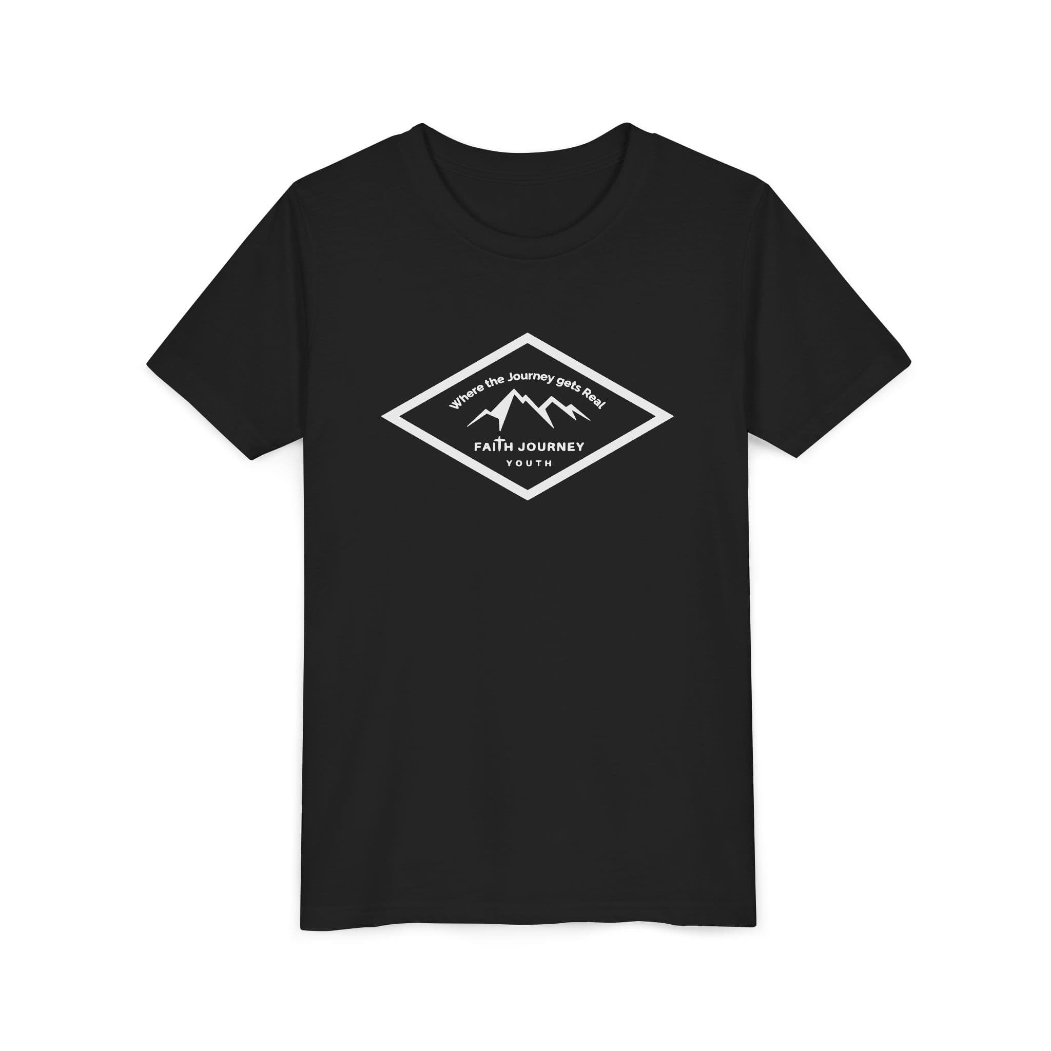"Faith Journey Youth" Kids Size Short Sleeve Tee - Motivational Shirt for Kids, Great for Church Events, Inspirational Gift, Casual Wear, Outdoor [...] - Image 7