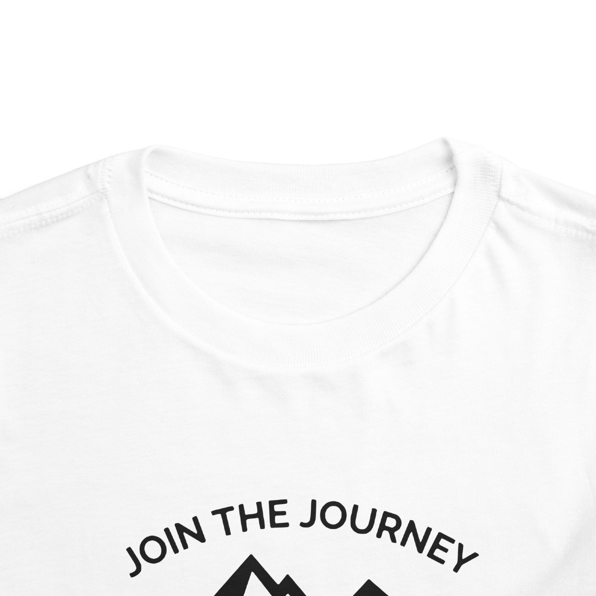 Faith Journey - Join the Journey Toddler Tee, Kids Church Shirt, Religious Outfit, Adventure T-Shirt, Faith-Based Gift Idea - Image 3