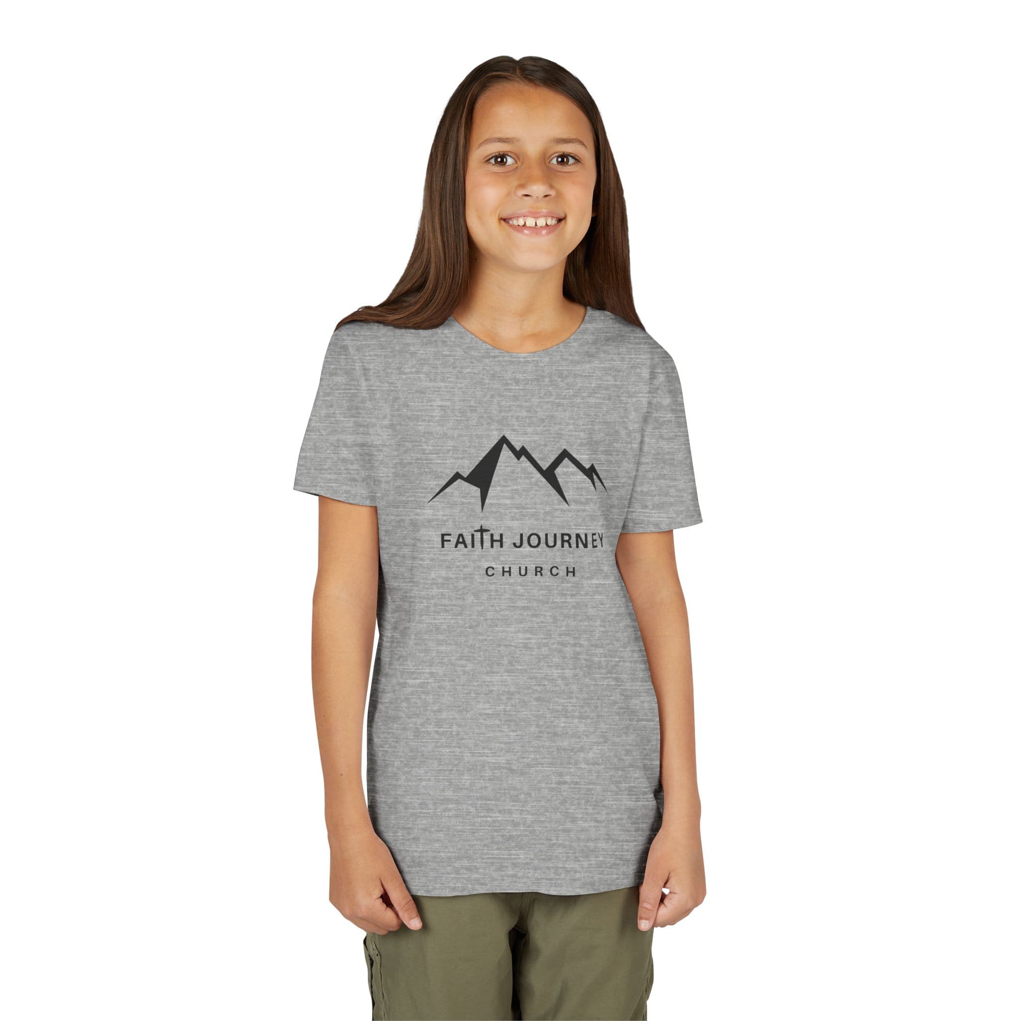 Faith Journey Kids Short Sleeve Tee - Motivational Shirt for Kids, Great for Church Events, Inspirational Gift, Casual Wear, Outdoor [...] - Image 13