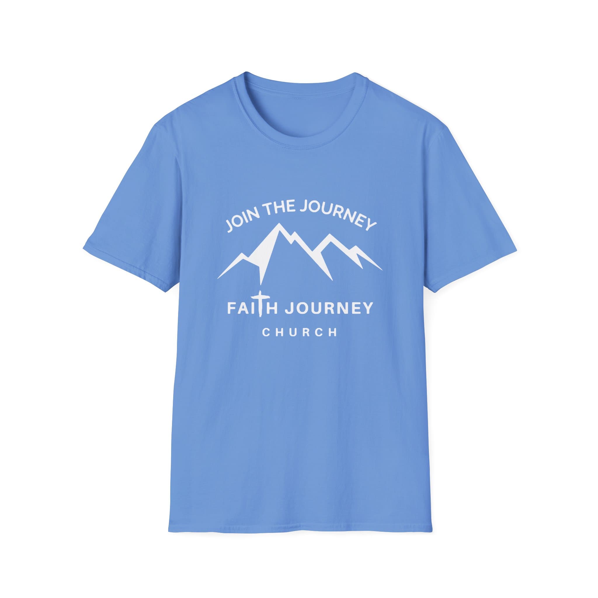 Faith Journey Church "Join the Journey" - Unisex T-Shirt - Inspirational Mountain Design, Perfect for Church Events, Gifts, Casual Wear - Image 7