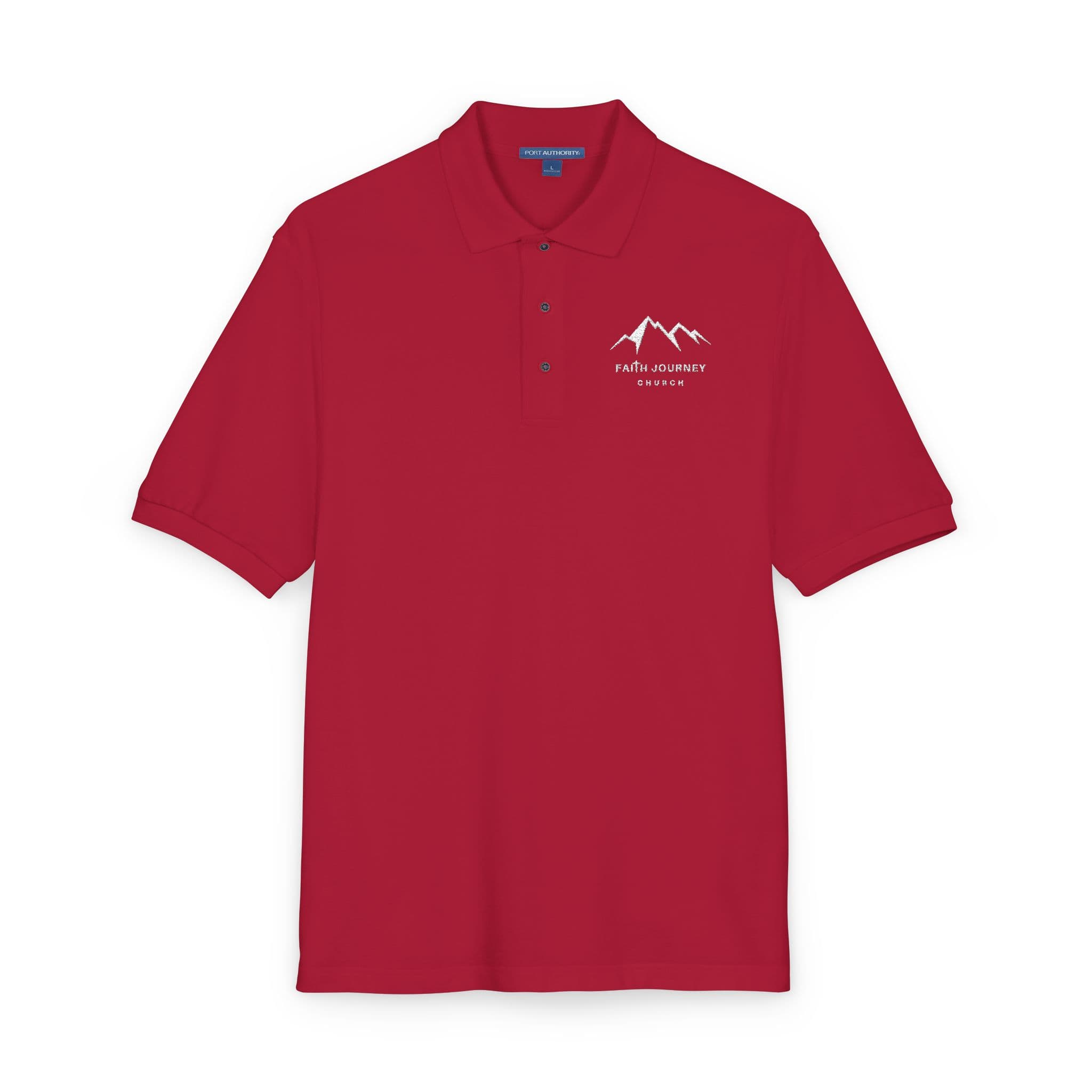 Embroidered Polo Shirt for Faith Journey Church - Image 11