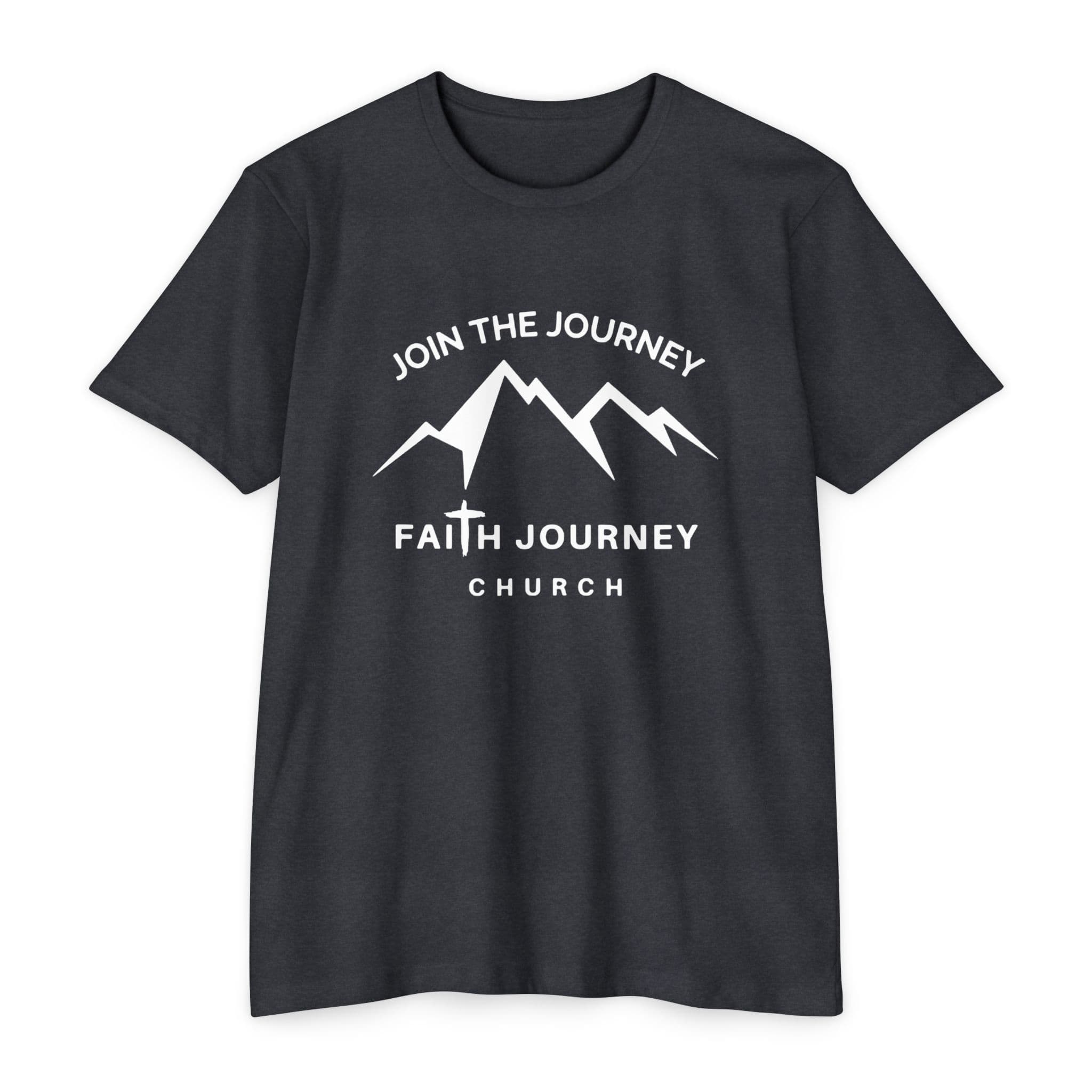 Faith Journey Church "Join the Journey" - Premium T-Shirt, Motivational Tee, Unisex Graphic Shirt, Adventure Shirt 60% Poly - 40% Cotton - Image 10