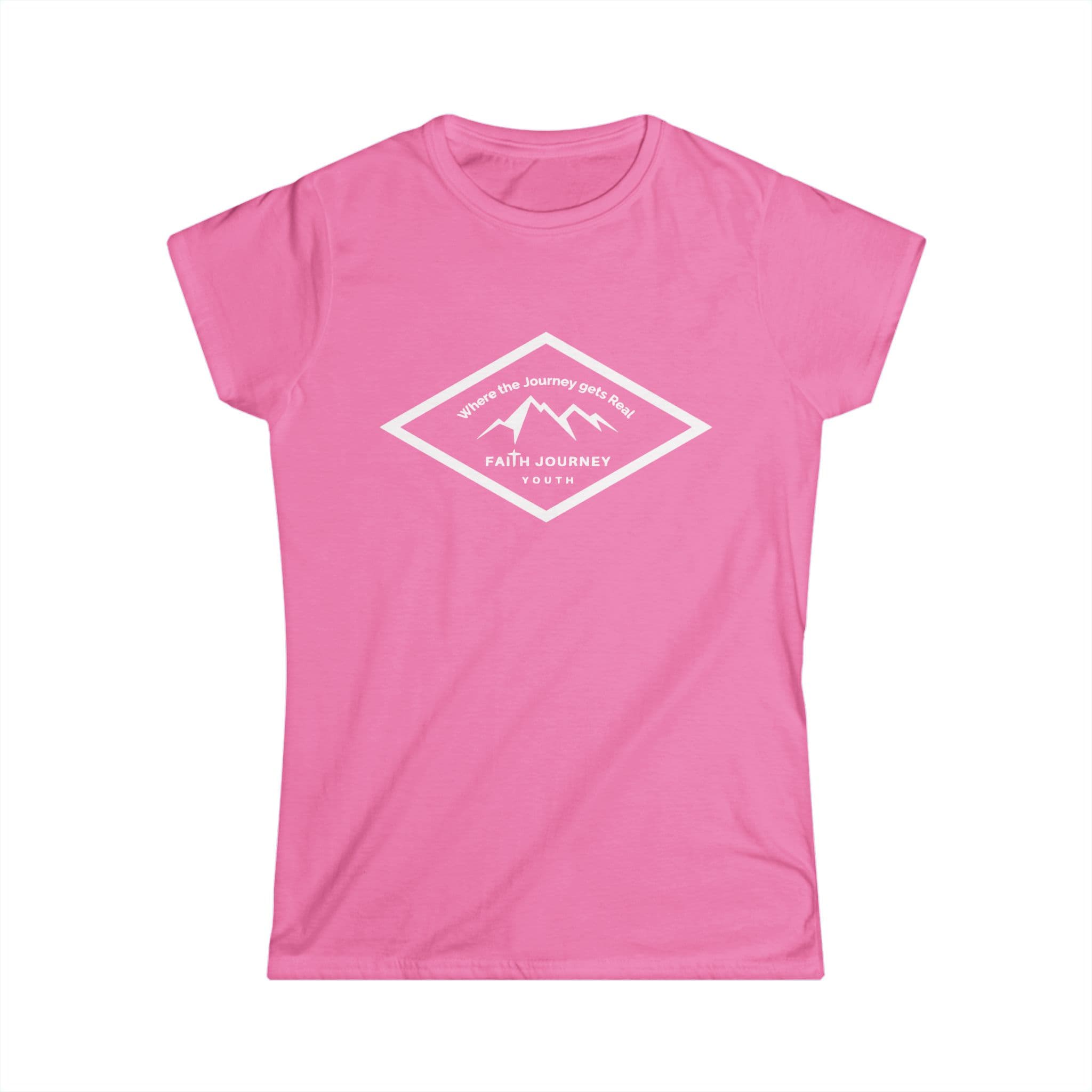 "Faith Journey Youth" Women's Tee, Motivational Shirt, Church Apparel, Faith-Based Clothing - Image 9