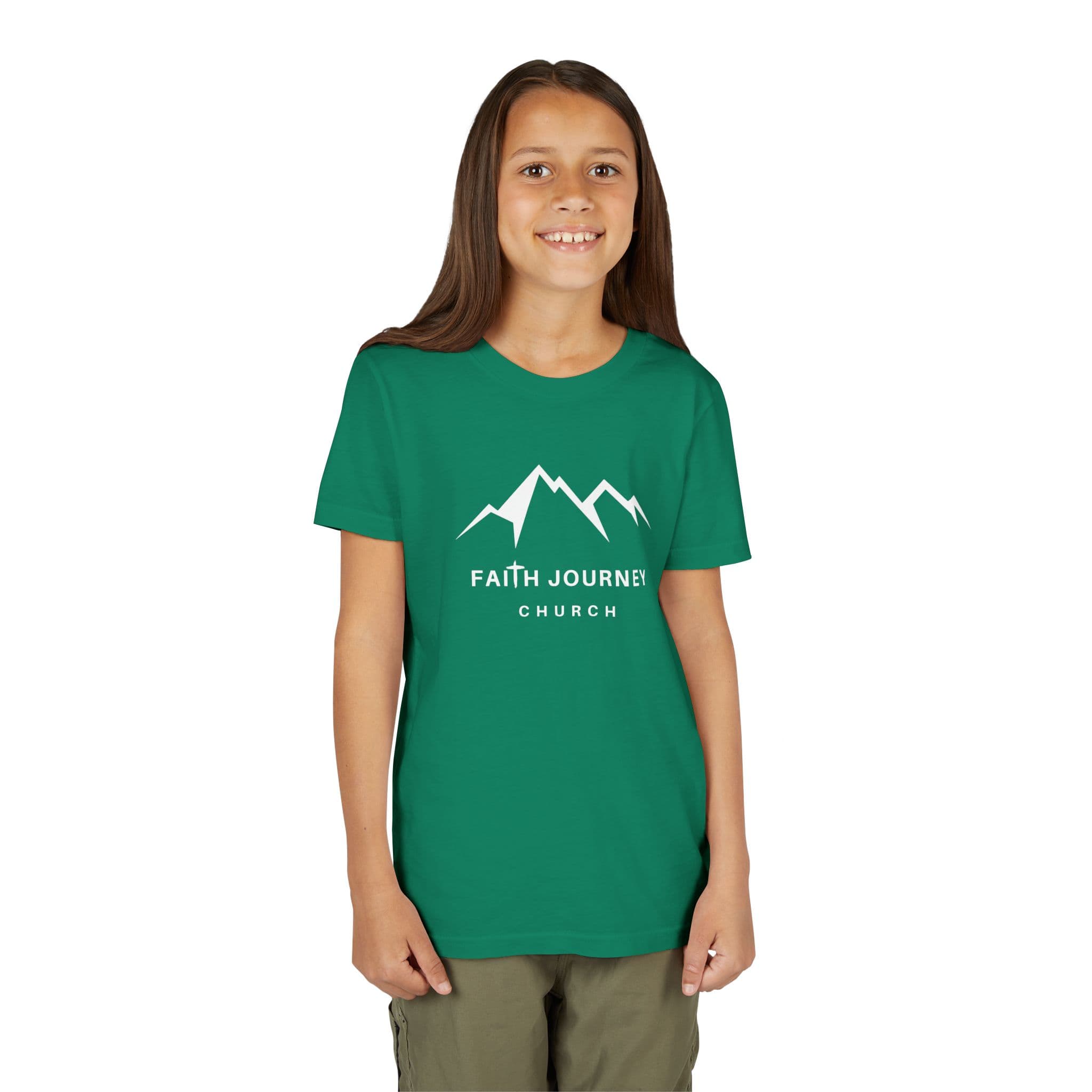 Faith Journey Kids Short Sleeve Tee - Motivational Shirt for Kids, Great for Church Events, Inspirational Gift, Casual Wear, Outdoor [...] - Image 10
