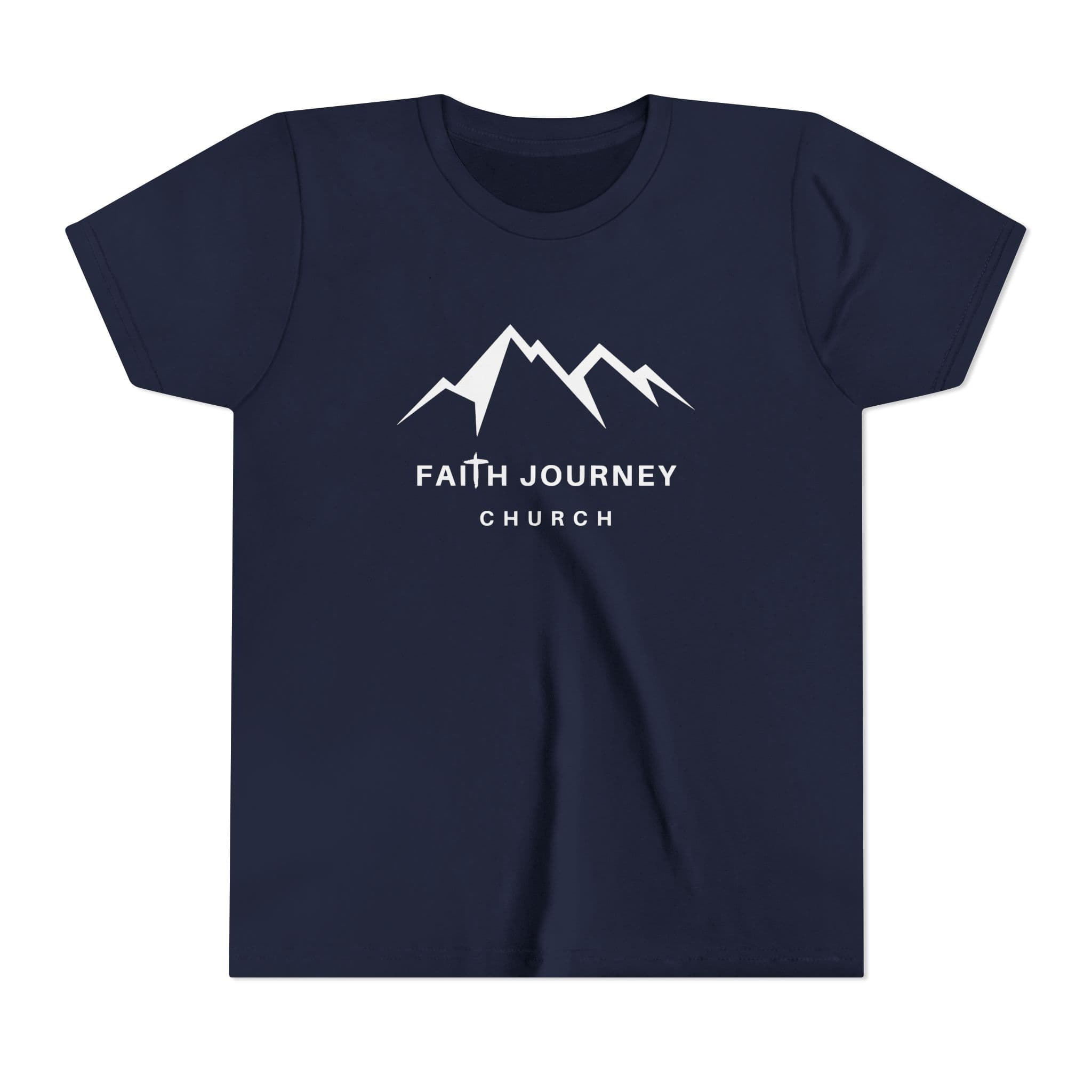 Faith Journey Kids Short Sleeve Tee - Motivational Shirt for Kids, Great for Church Events, Inspirational Gift, Casual Wear, Outdoor [...] - Image 26