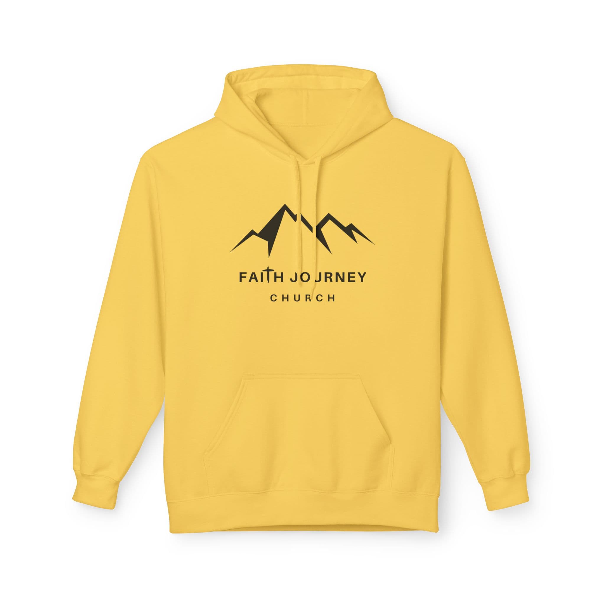 Faith Journey Church Hoodie | Unisex Fleece Sweatshirt for Church Events, Outdoor Adventures, Cozy Gifts - Image 6