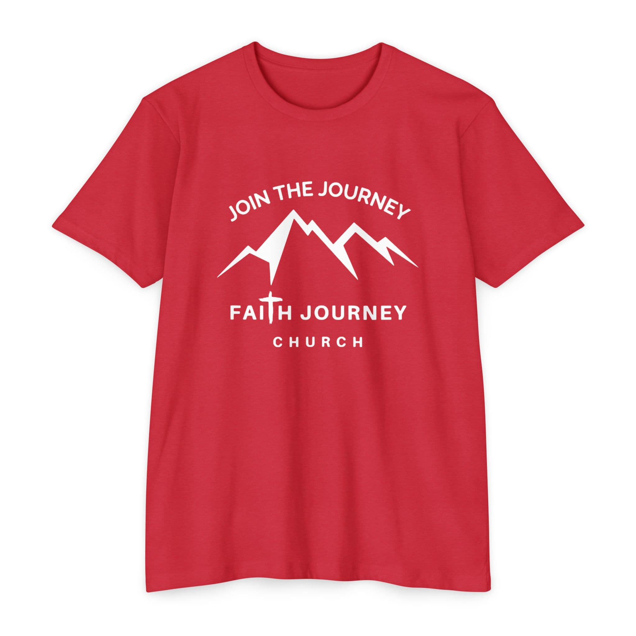 Faith Journey Church "Join the Journey" - Premium T-Shirt, Motivational Tee, Unisex Graphic Shirt, Adventure Shirt 60% Poly - 40% Cotton - Image 12