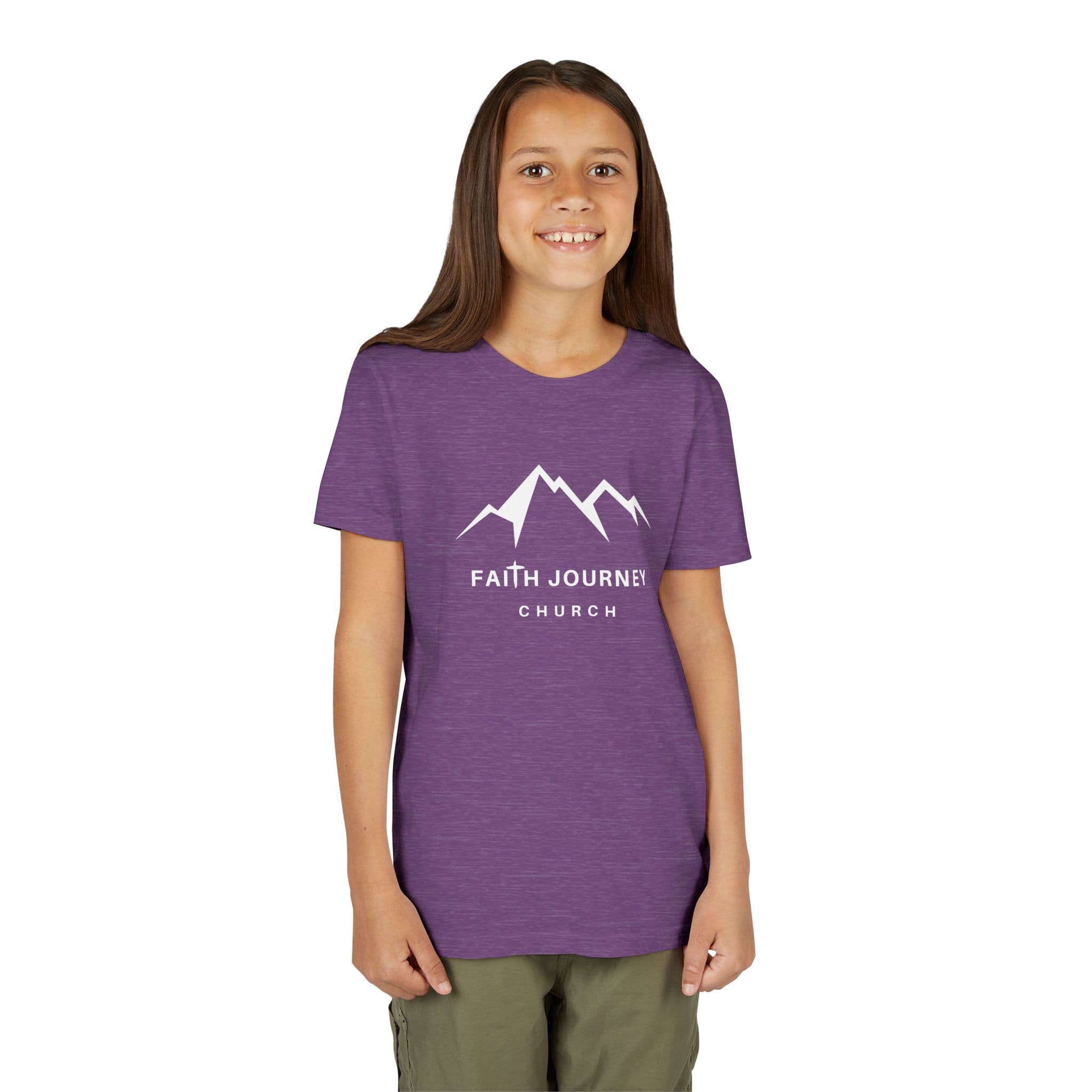 Faith Journey Kids Short Sleeve Tee - Motivational Shirt for Kids, Great for Church Events, Inspirational Gift, Casual Wear, Outdoor [...] - Image 28