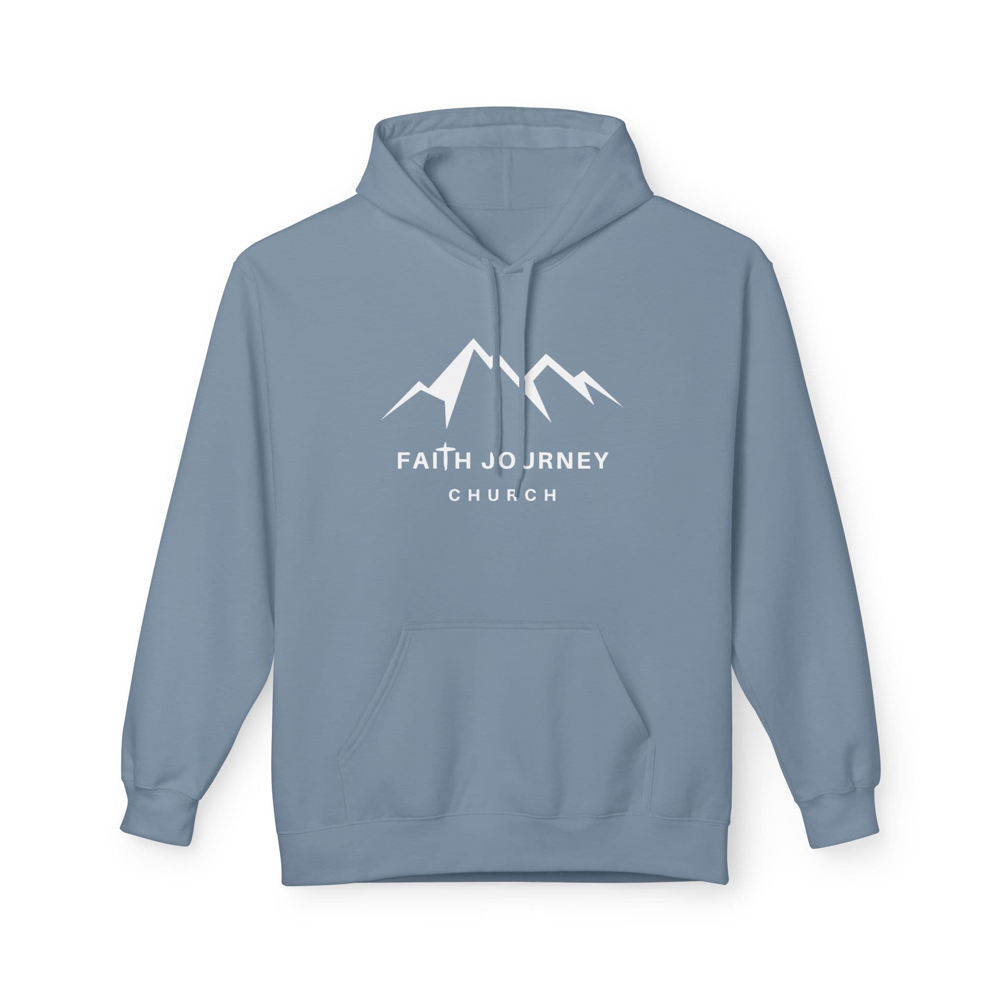 Faith Journey Church Hoodie | Unisex Fleece Sweatshirt for Church Events, Outdoor Adventures, Cozy Gifts - Image 8
