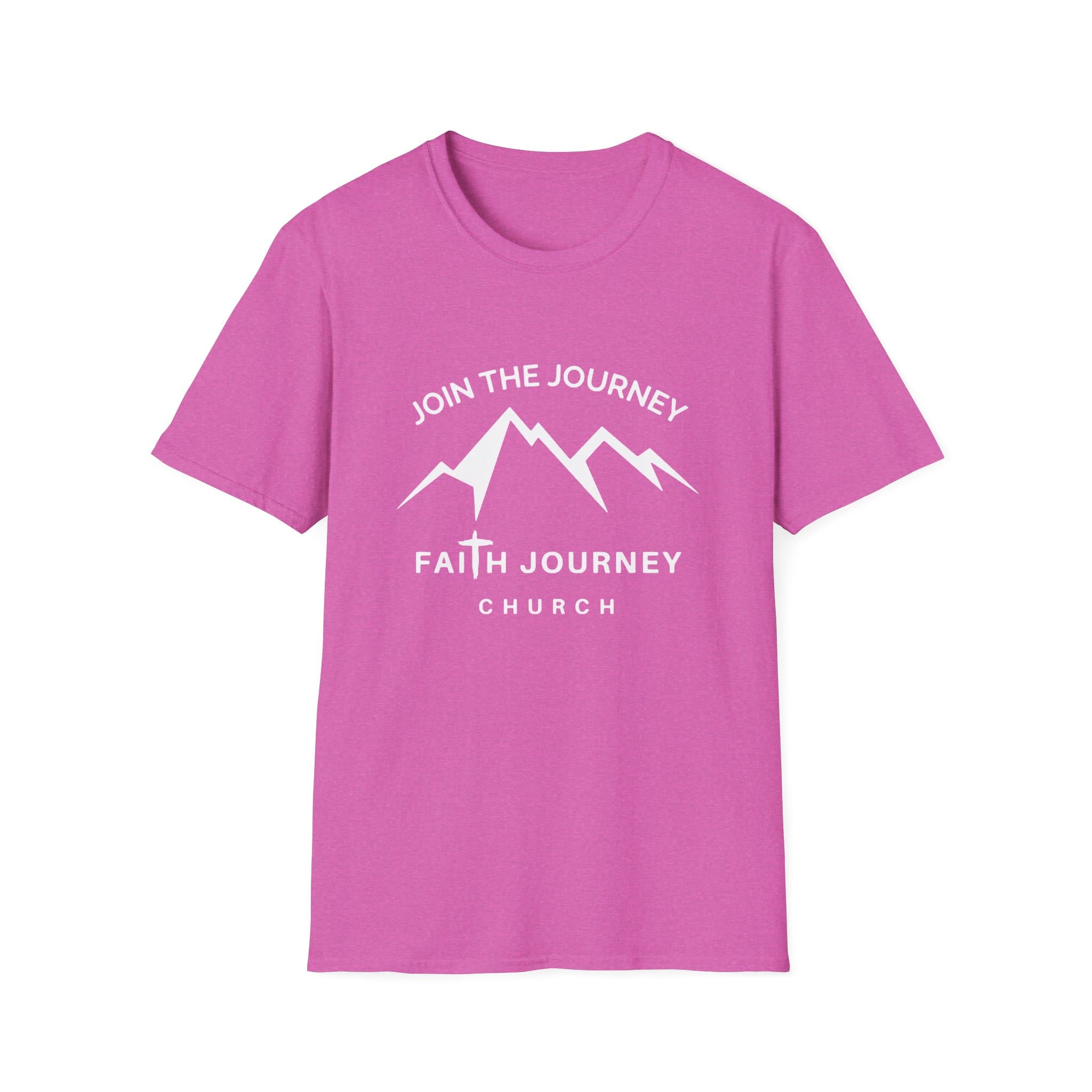 Faith Journey Church "Join the Journey" - Unisex T-Shirt - Inspirational Mountain Design, Perfect for Church Events, Gifts, Casual Wear - Image 10