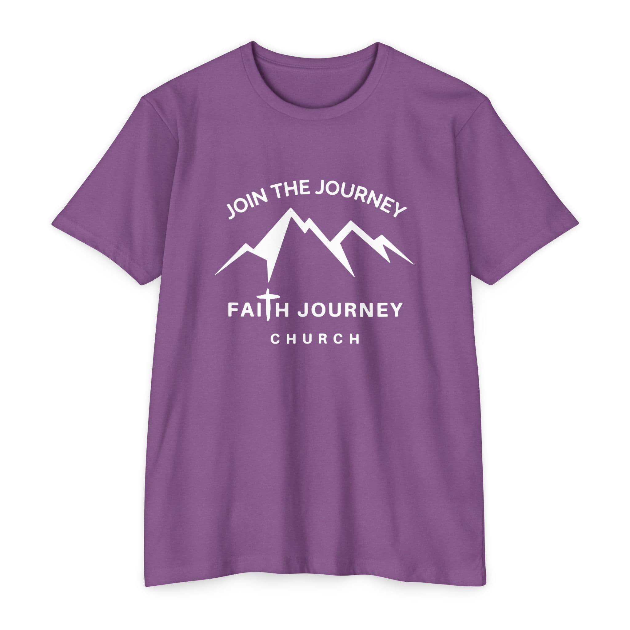 Faith Journey Church "Join the Journey" - Premium T-Shirt, Motivational Tee, Unisex Graphic Shirt, Adventure Shirt 60% Poly - 40% Cotton - Image 11