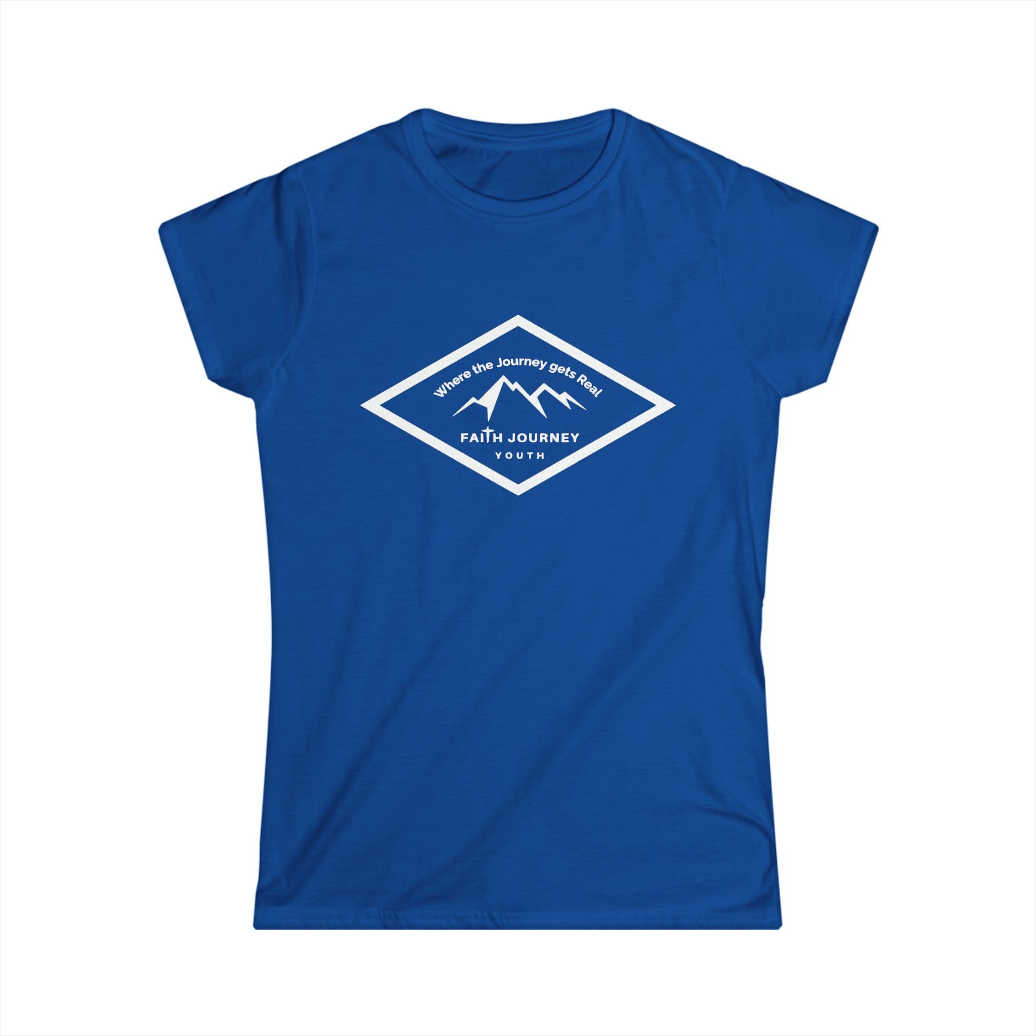 "Faith Journey Youth" Women's Tee, Motivational Shirt, Church Apparel, Faith-Based Clothing - Image 7