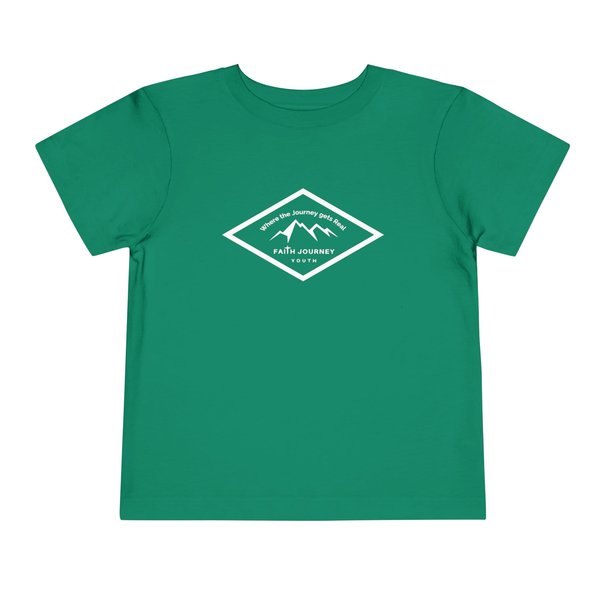 "Faith Journey Youth" Toddler Tee, Kids Church Shirt, Religious Outfit, Adventure T-Shirt, Faith-Based Gift Idea - Image 5