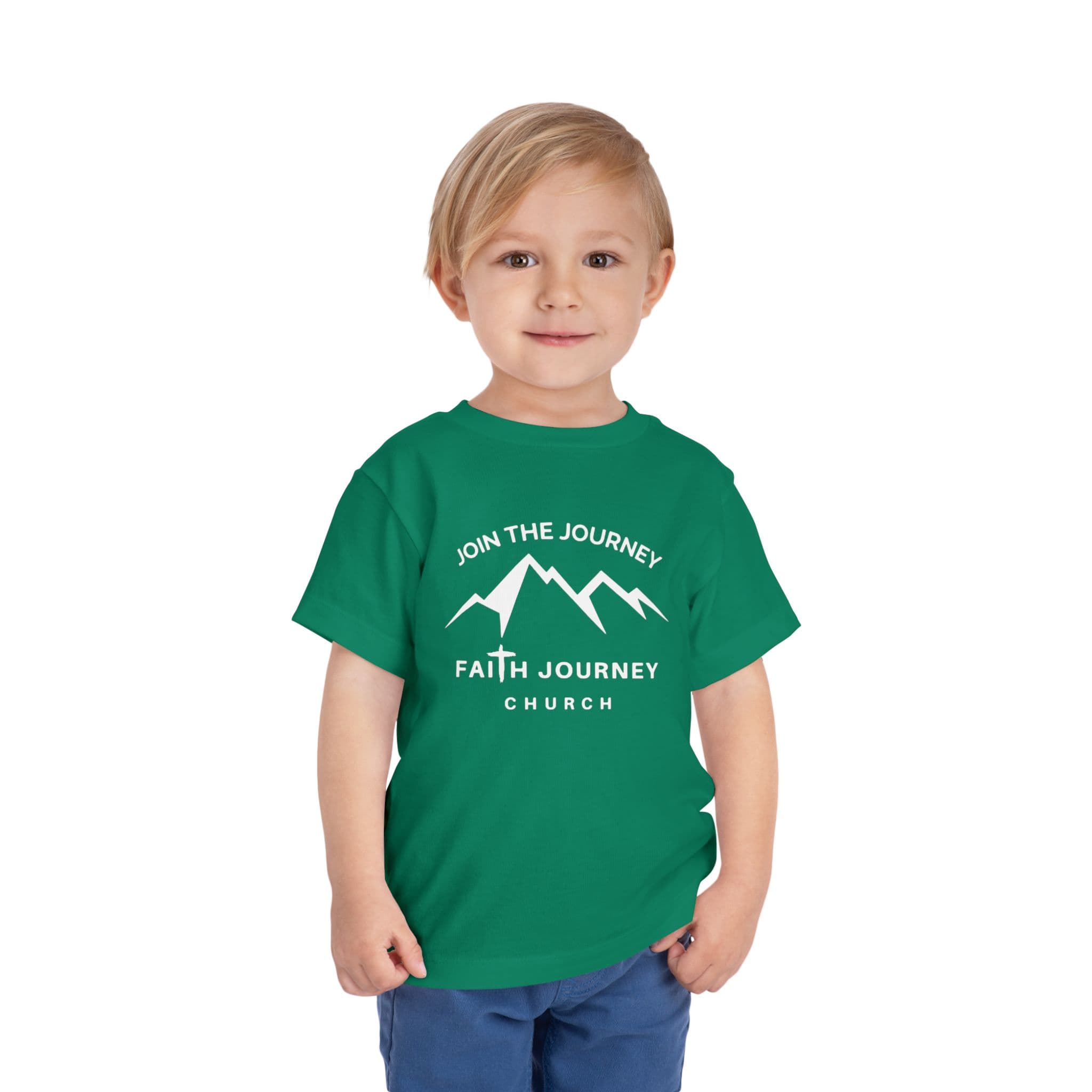 Faith Journey - Join the Journey Toddler Tee, Kids Church Shirt, Religious Outfit, Adventure T-Shirt, Faith-Based Gift Idea - Image 8