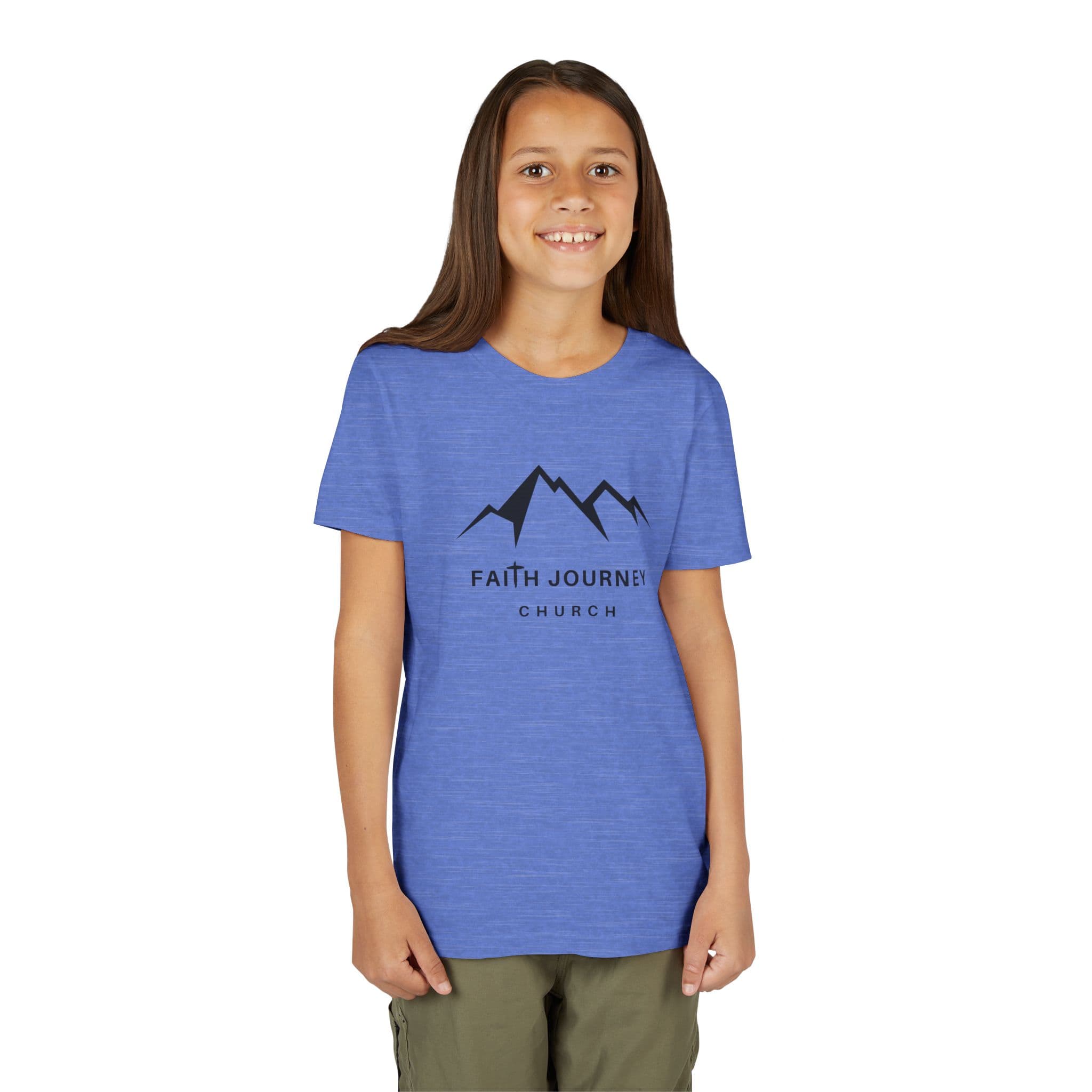 Faith Journey Kids Short Sleeve Tee - Motivational Shirt for Kids, Great for Church Events, Inspirational Gift, Casual Wear, Outdoor [...] - Image 16