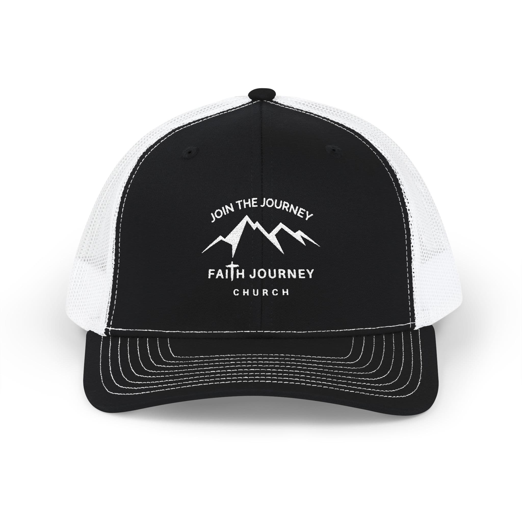 Faith Journey Church Trucker Cap — "Join the Journey" Embroidered Snapback