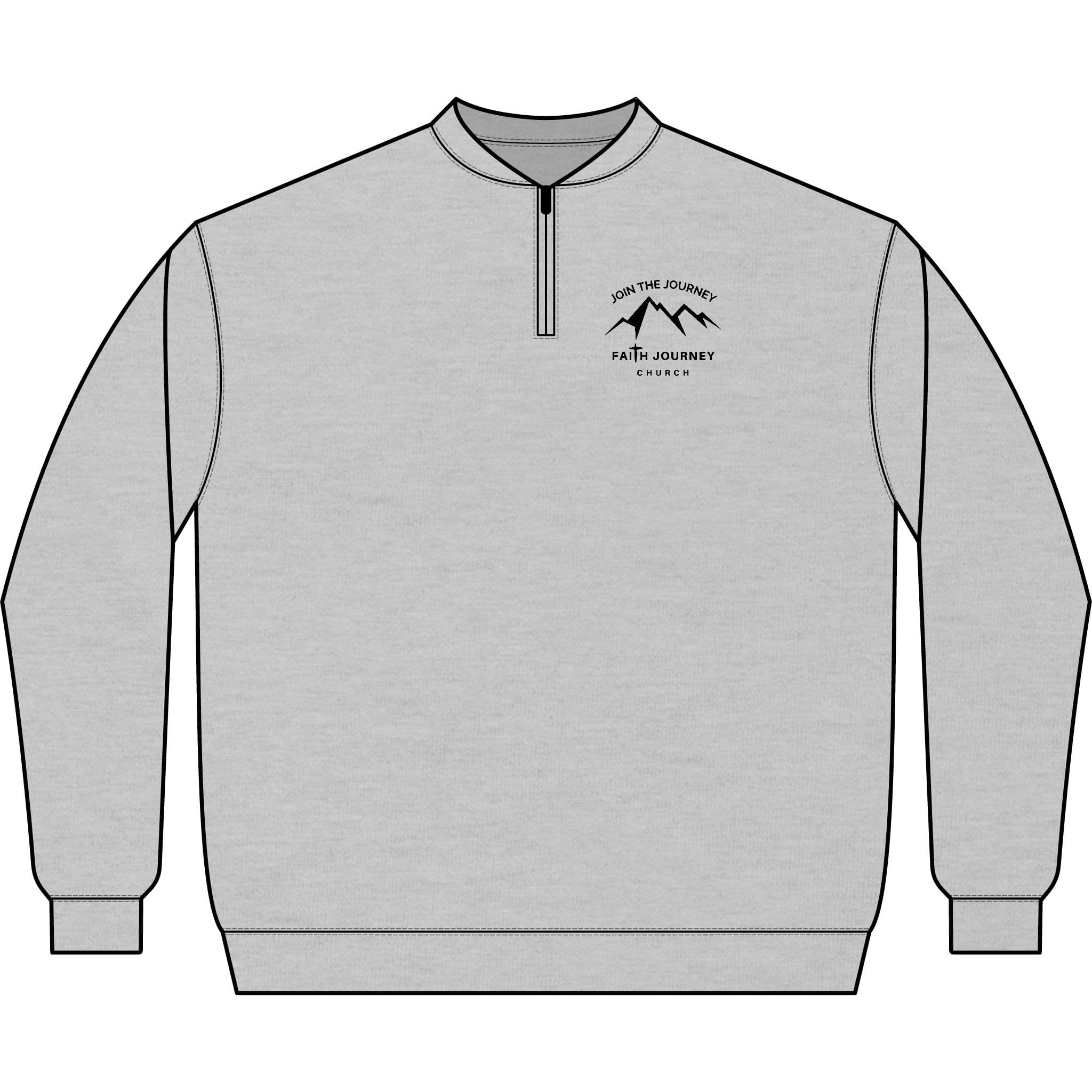 Faith Journey Church "Join the Journey" - Midweight quarter zip sweatshirt - Image 5