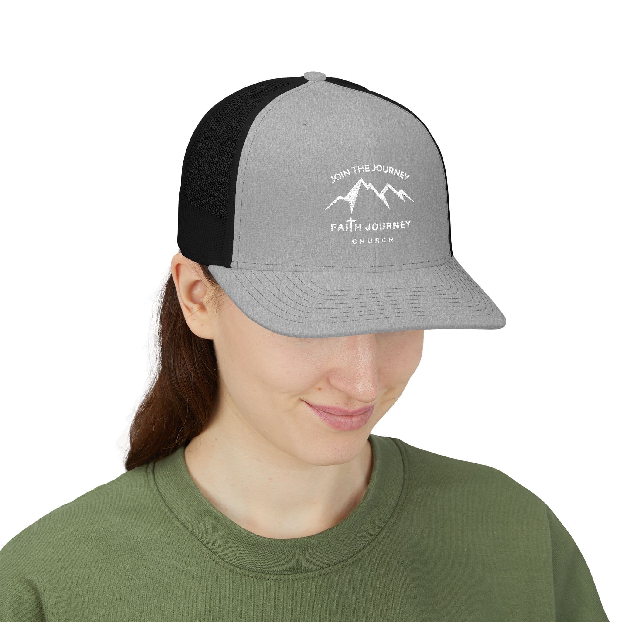 Faith Journey Church Trucker Cap — "Join the Journey" Embroidered Snapback - Image 18