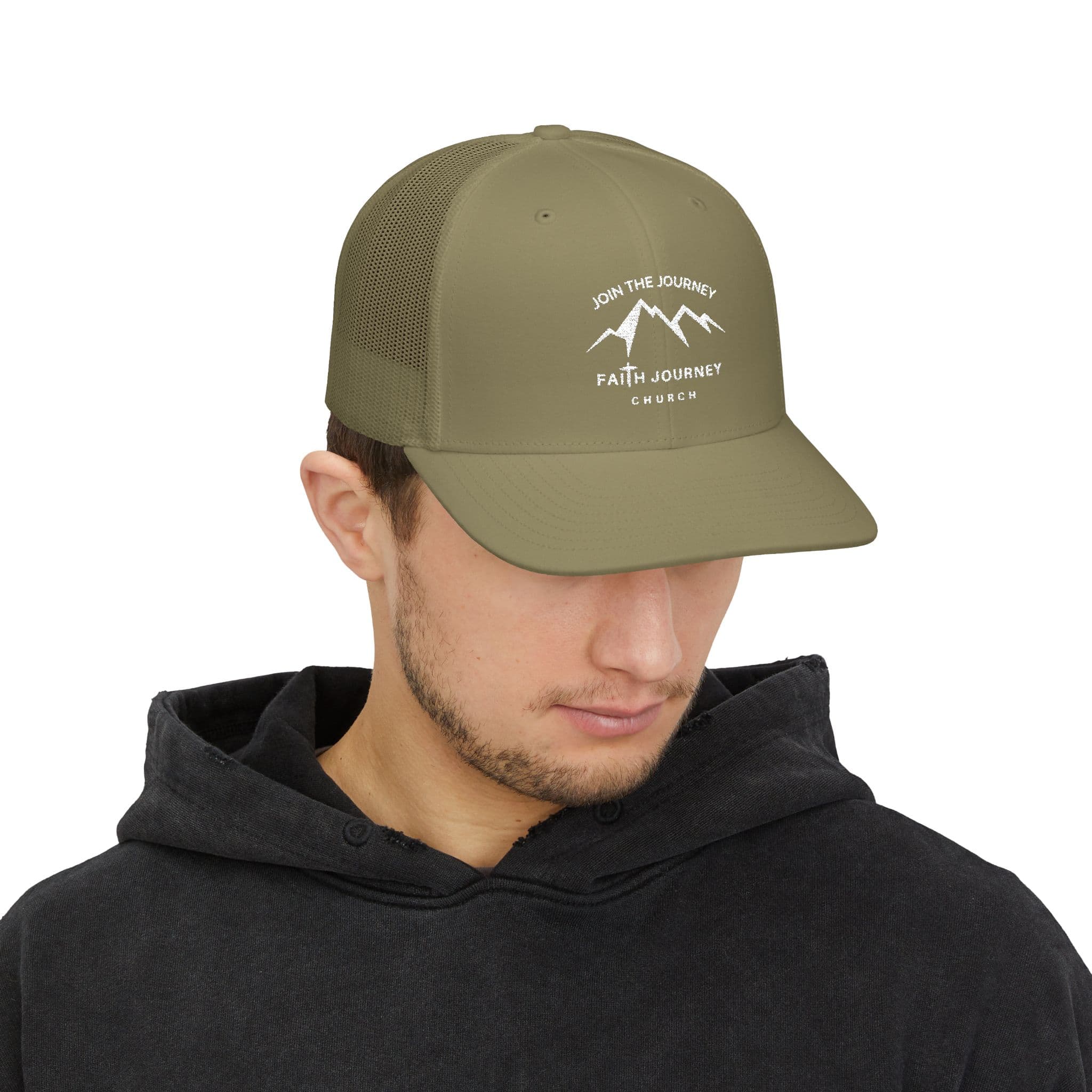 Faith Journey Church Trucker Cap — "Join the Journey" Embroidered Snapback - Image 21