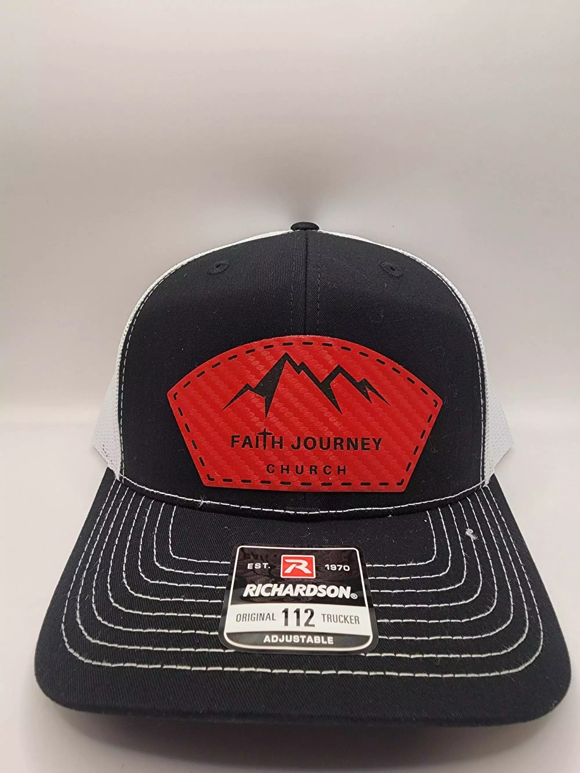Faith Journey Church Hat – Snap Back – Leatherette Patch