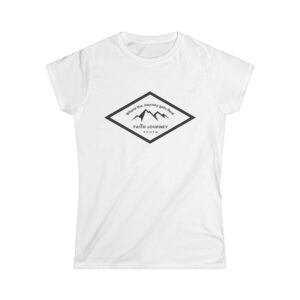 “Faith Journey Youth” Women’s Tee, Motivational Shirt, Church Apparel, Faith-Based Clothing