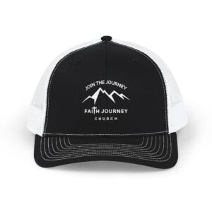Faith Journey Church Trucker Cap — "Join the Journey" Embroidered Snapback